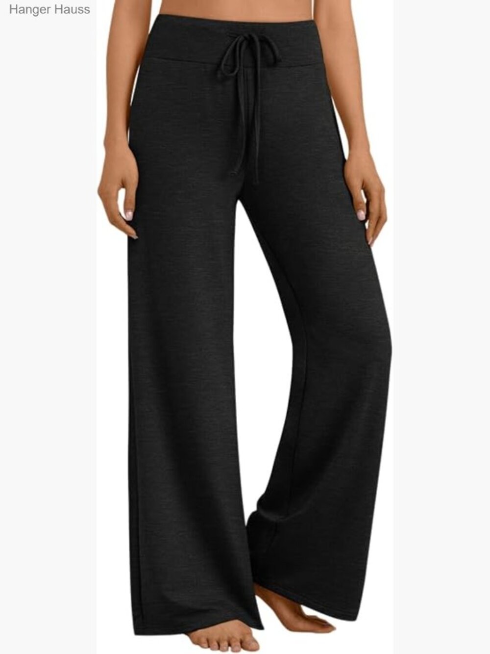Wide Leg Sweatpants High Waist Yoga Lounge Sleep Soft Comfy Pants